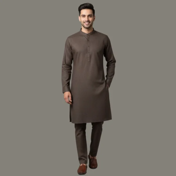 Espresso Earth Shalwar Kameez Set