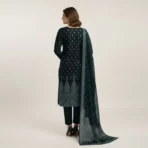 Graceful Emerald Printed 3-Piece Lawn Suit with Dupatta