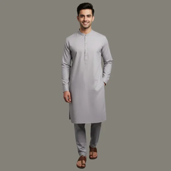 Sterling Silver Serenity Shalwar Kameez Set